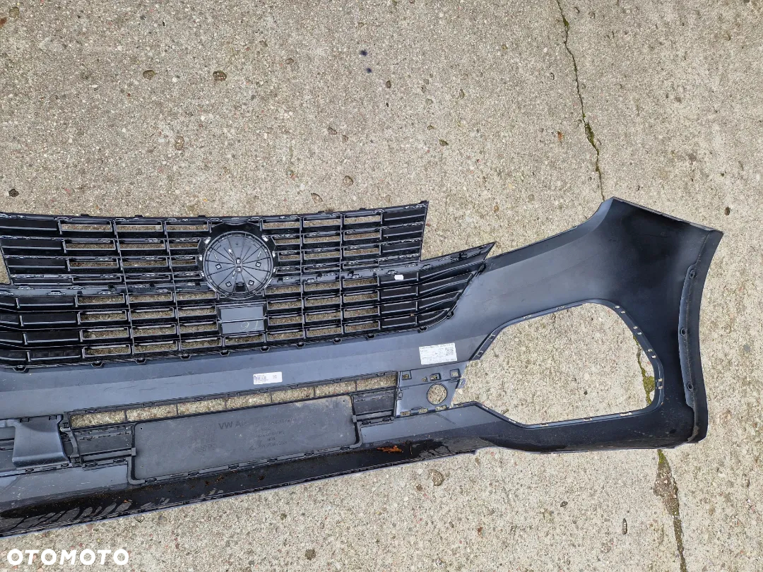 VW Transporter T6 Multivan lifting 19- T6.1 zderzak przedni grill kratka 7LA LH7J - 4