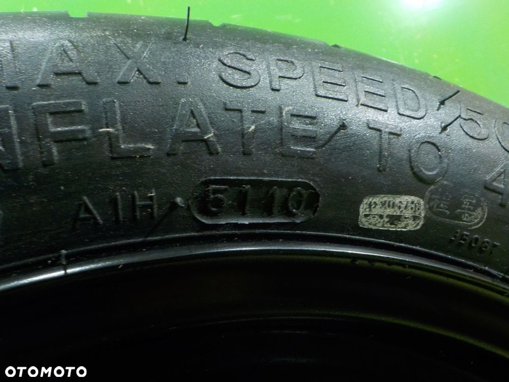 GOLF VI GOLF V A3 8P kolo dojazdowe 125/70/16 5X112 - 5