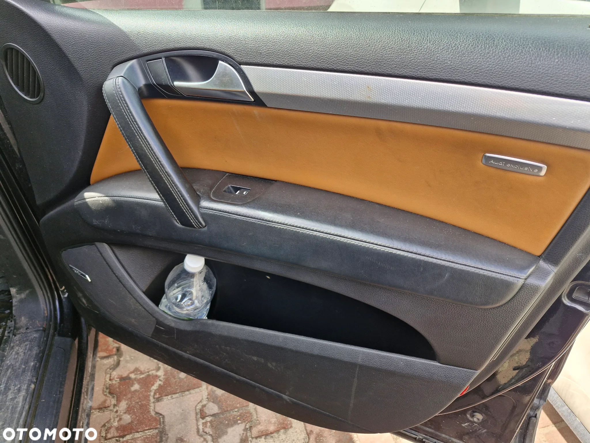 Audi Q7 3,0TDI V6 BUG zderzak drzwi maska klapa szyby silnik fotele skóra - Pojazd na czesci demontaż - 9