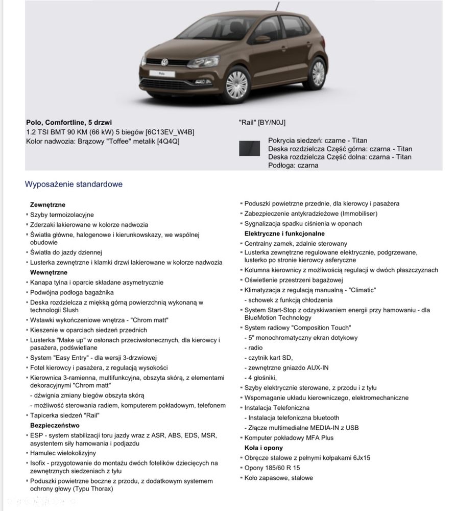Volkswagen Polo 1.2 TSI BMT Comfortline - 19