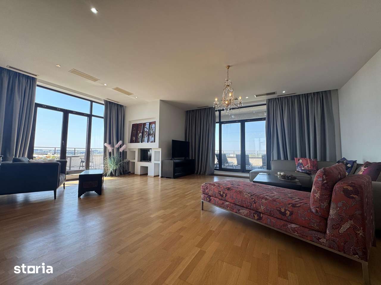 Inchiriere PENTHOUSE 250 mp+ 320 mp terasa| BANEASA- Privighetorilor — fotografia 1