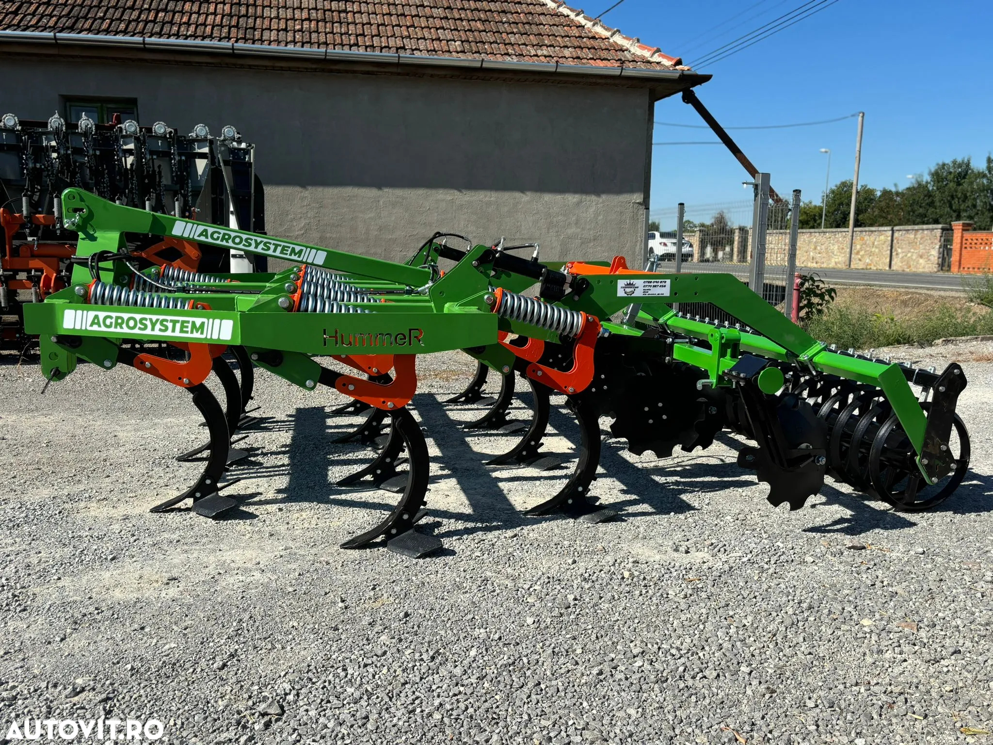 Terraking Gruber/Dezmiristitor Hummer Agro-System 3.0m/11 ancore - 7