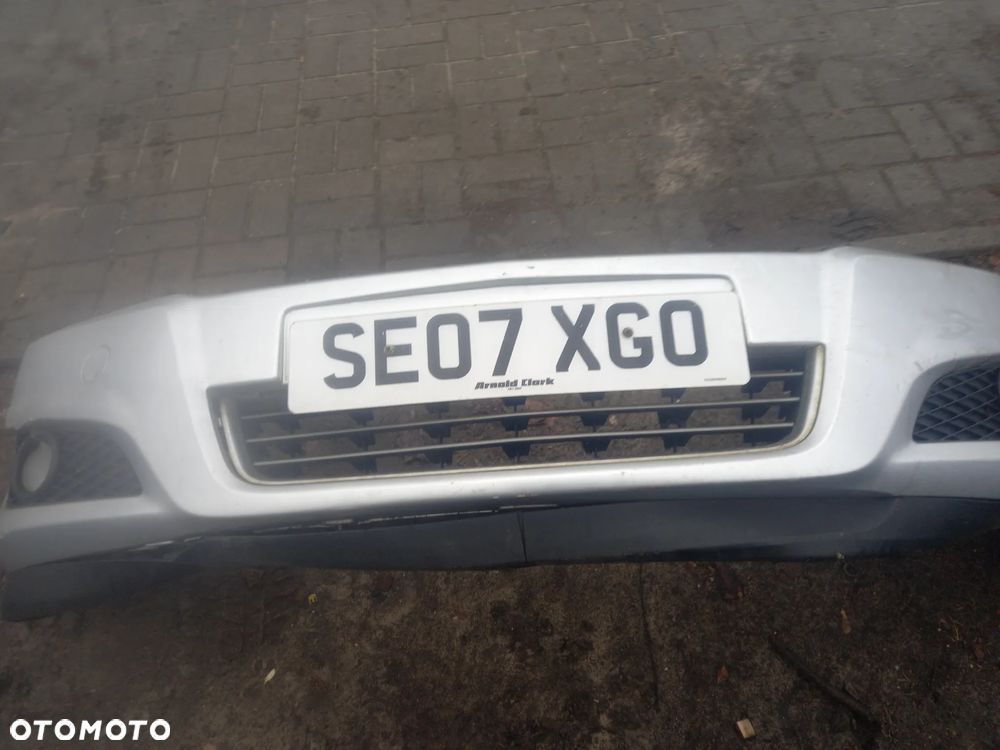 OPEL ASTRA 3 H LIFT ZDERZAK PRZOD SREBRNY HALOGENY - 1