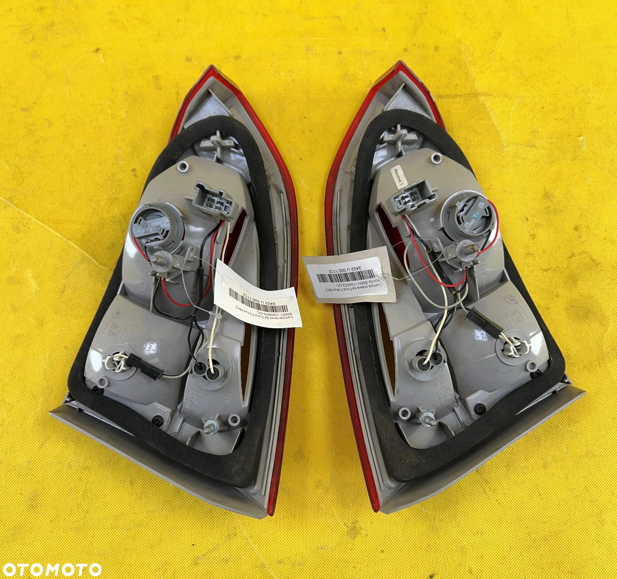 KOMPLET LAMP FORD FOCUS MK3 KOMBI BM51-13A602-DC, BM51-13A603-DC - 4