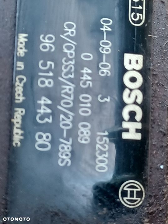 POMPA WTRYSKOWA PEUGEOT 1.6 HDI 0445010089 - 3