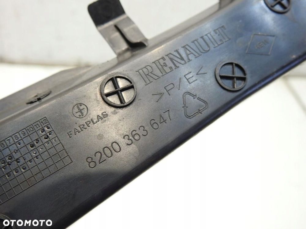 OSŁONA MECHANIZMU WYCIERACZEK PRZÓD RENAULT CLIO III 8200363647 - 5