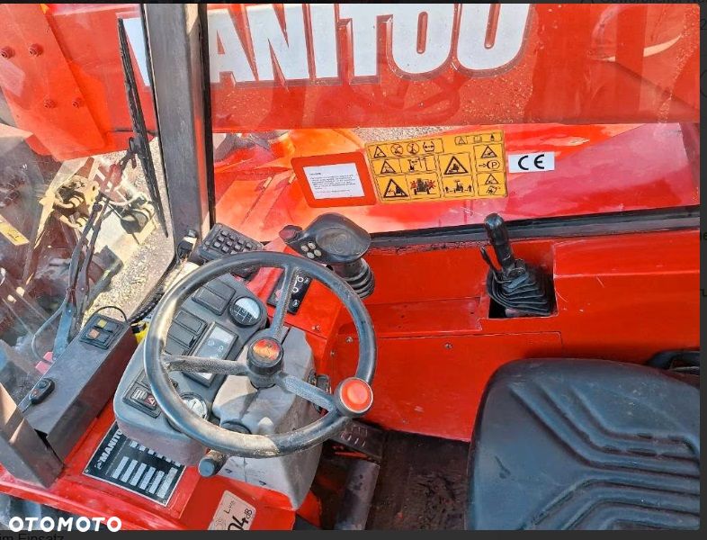 Manitou MT 420, ładowarka teleskopowa, ładowarka kołowa, ROK 2007 - 9