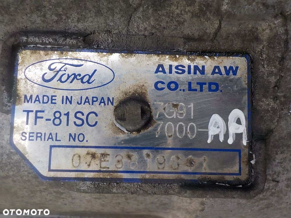 SKRZYNIA BIEGÓW FORD S-MAX 2.0 TDCI 7G91-7000-AA - 5