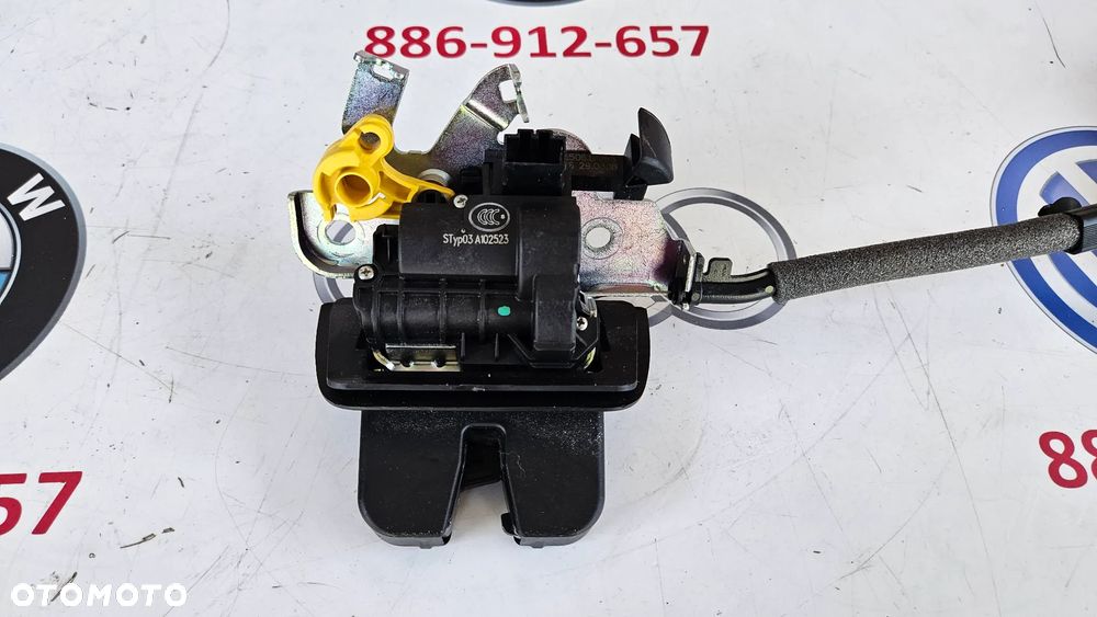 Audi A4 B9 Kombi Avant Zamek klapy bagażnika z dociągiem Dociąg klapy 4M0827506D 3V5827887B - 5