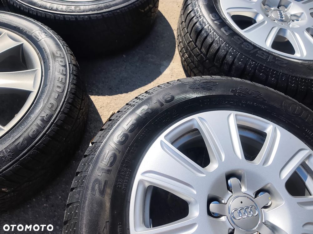 5x112 Alufelgi Felgi Aluminiowe Oryginalne 16 Koła Zimowe Zima AUDI Q3 8U0 VW TIGUAN SEAT SKODA 6,5mm Legnica ALU-RAD 215/65 - 26