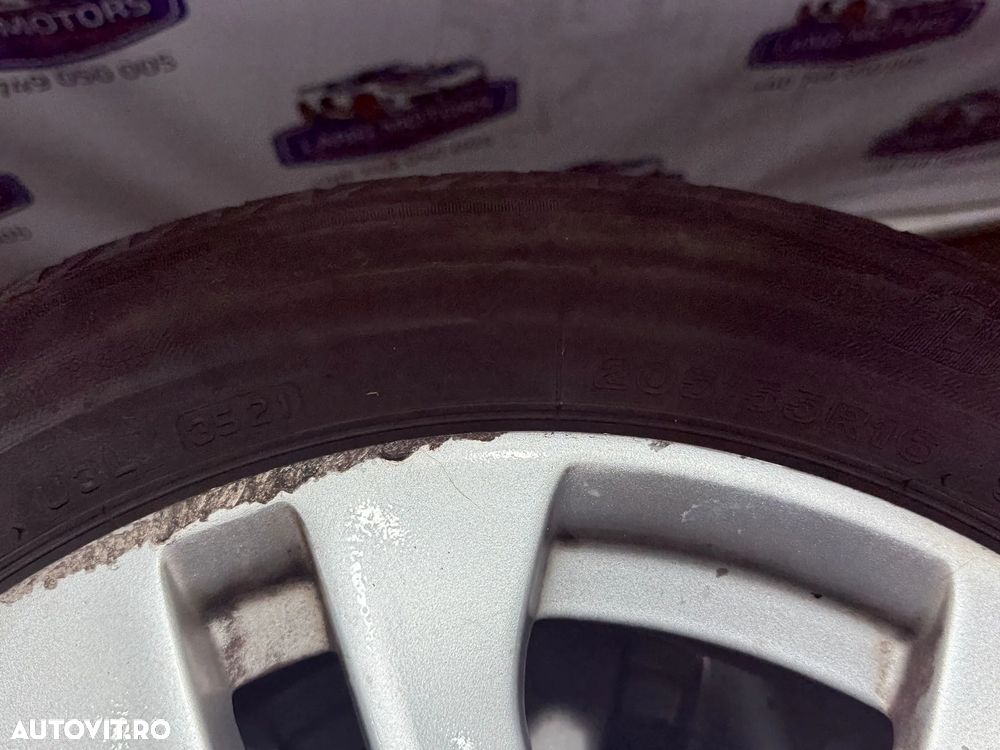 JANTE MERCEDES BENZ R16 / 5x112 / C-Class (W204) / 205/55 R16 91V / 7JX16H2 / ET 43 / + CAUCIUCURI (X4) - 8