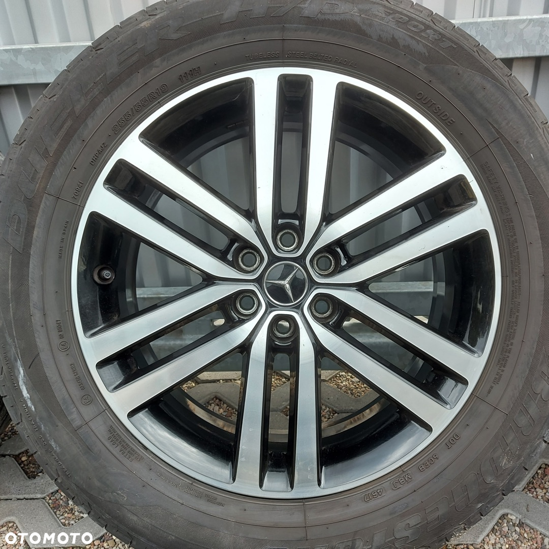 KOLA OPONY FELGI 19 KOMPLET MERCEDES X W470 LETNIE ORYGINAL DEMONTAZ 6X114,3 ET50 N84901 - 13