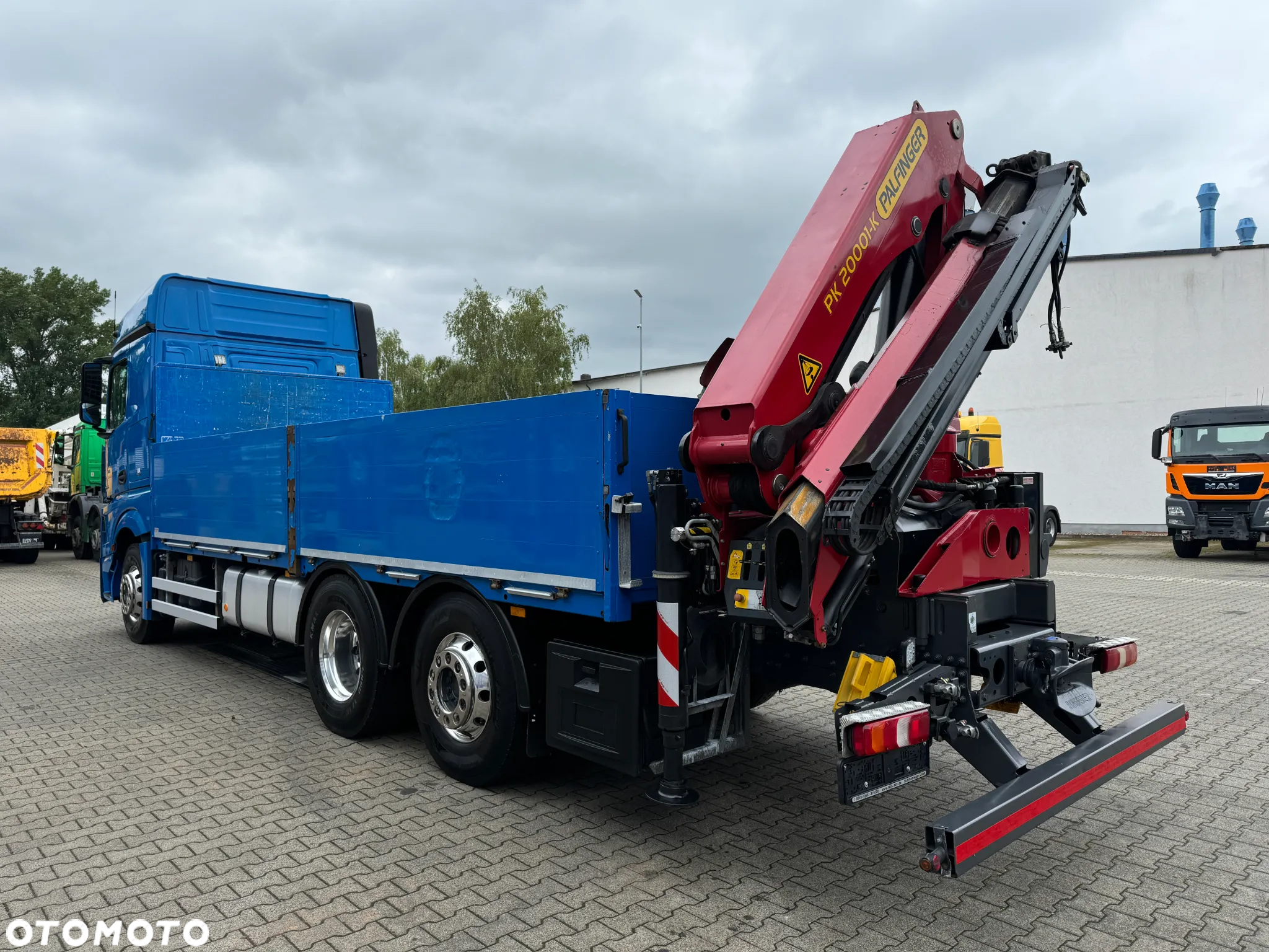 Mercedes-Benz ACTROS 2545 6x2-4 EURO6 SKRZYNIA Z HDS PALFINGER PK20001 - 7