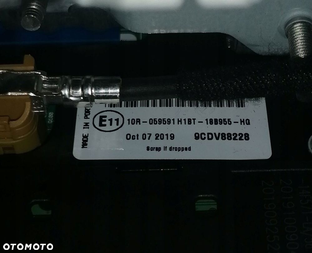 FORD FIESTA MK8 RADIO PANEL WYŚWIETLACZ NAVI GPS H1BT-18B955-HG - 6