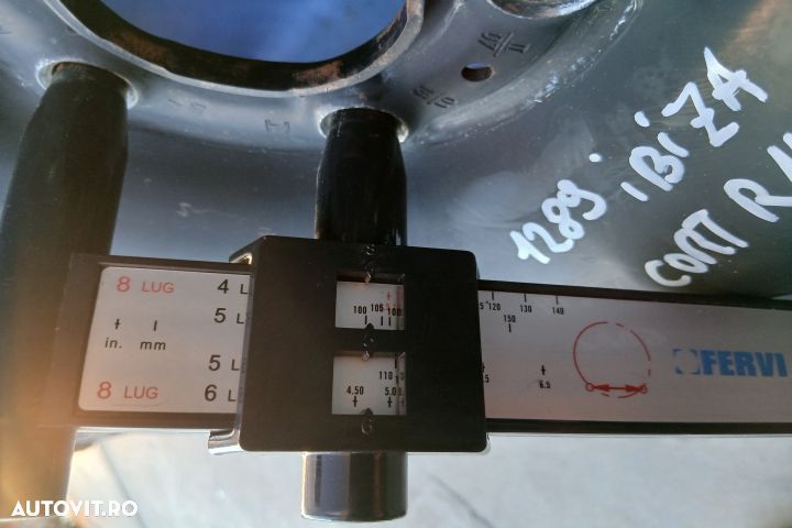 Jante tabla cu anvelope 15 - set 6C0601027A 6JX15H2 ET38 185/60 R15 6 - 7