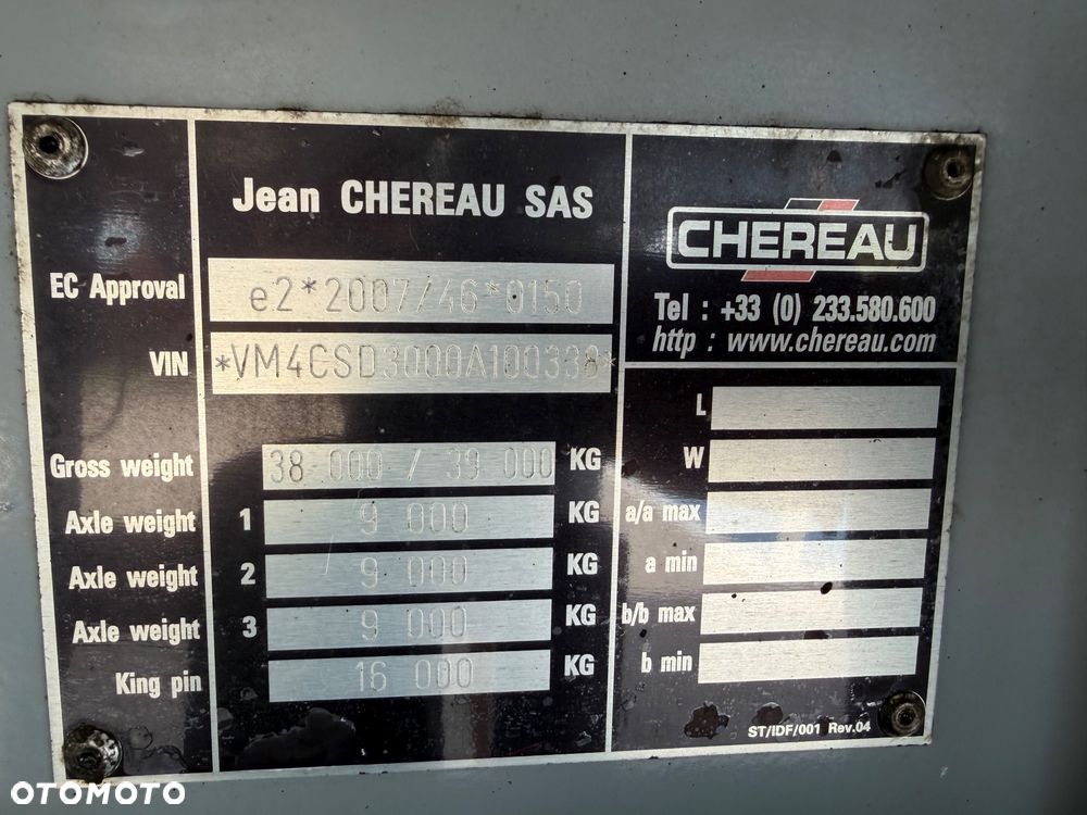 Chereau Carrier Vector 1950 MT - 14