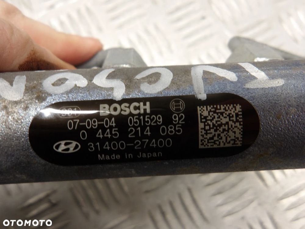 HYUNDAI TUCSON I 04-10 2.0 CRDI 4X4 LISTWA WTRYSKOWA 31400-27400 - 6