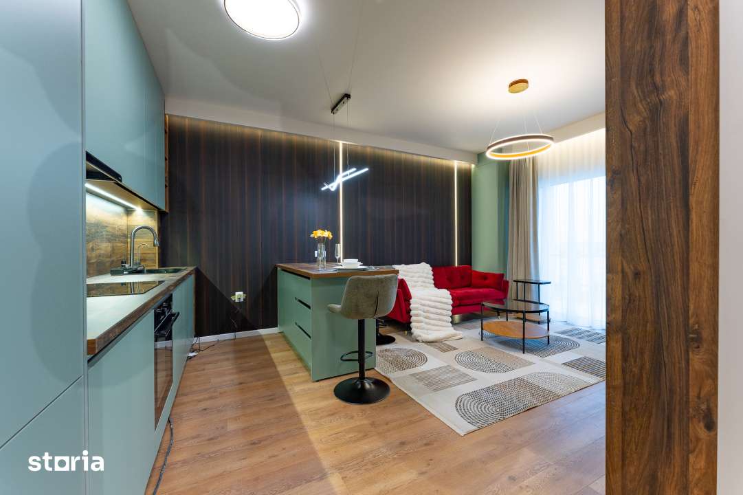 Apartament 2 camere, utilat si mobilat modern, Eroilor Floresti — fotografia 1