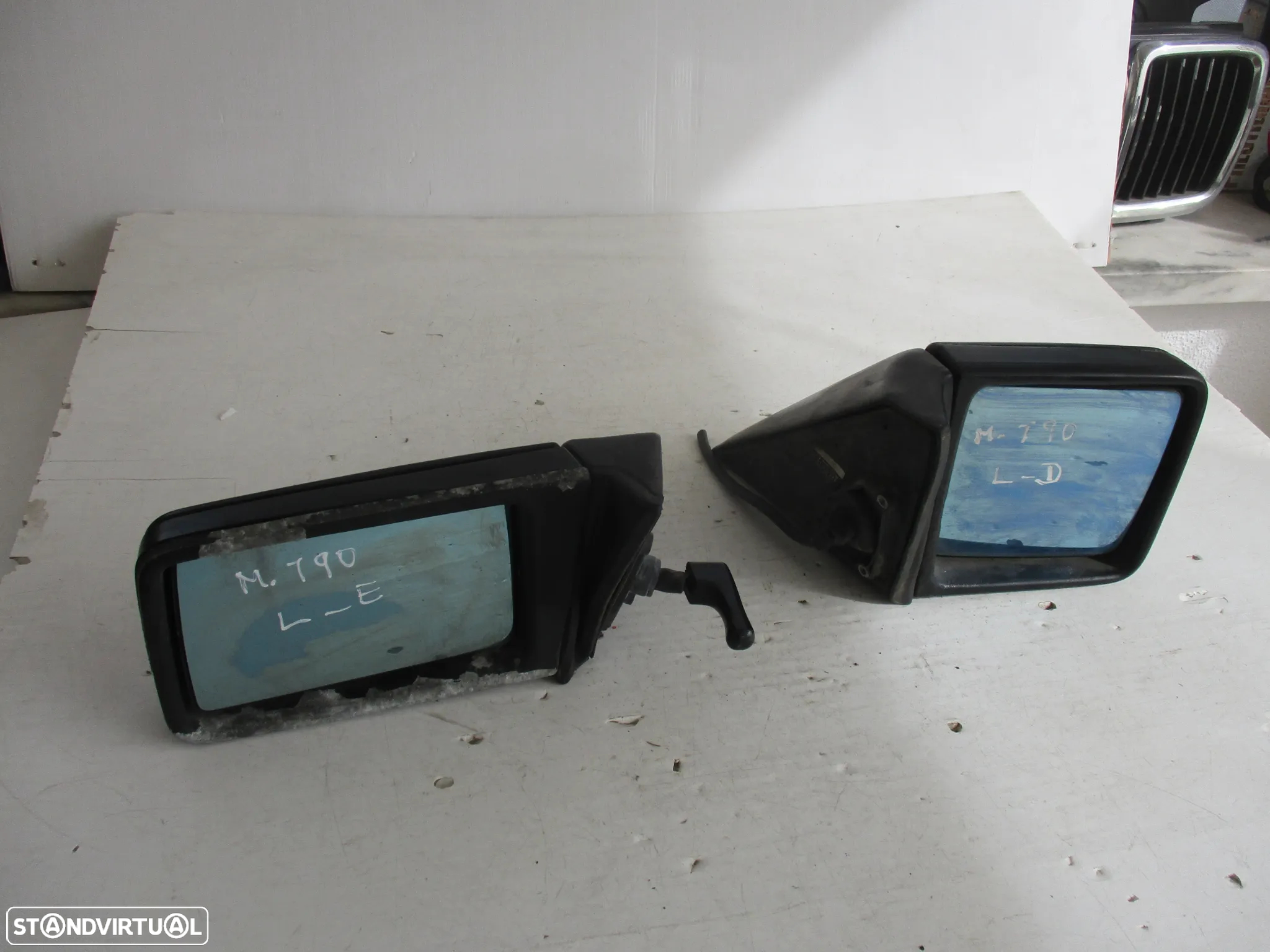 Espelho Retrovisor Mercedes 190 Esquerdo Direito - 2