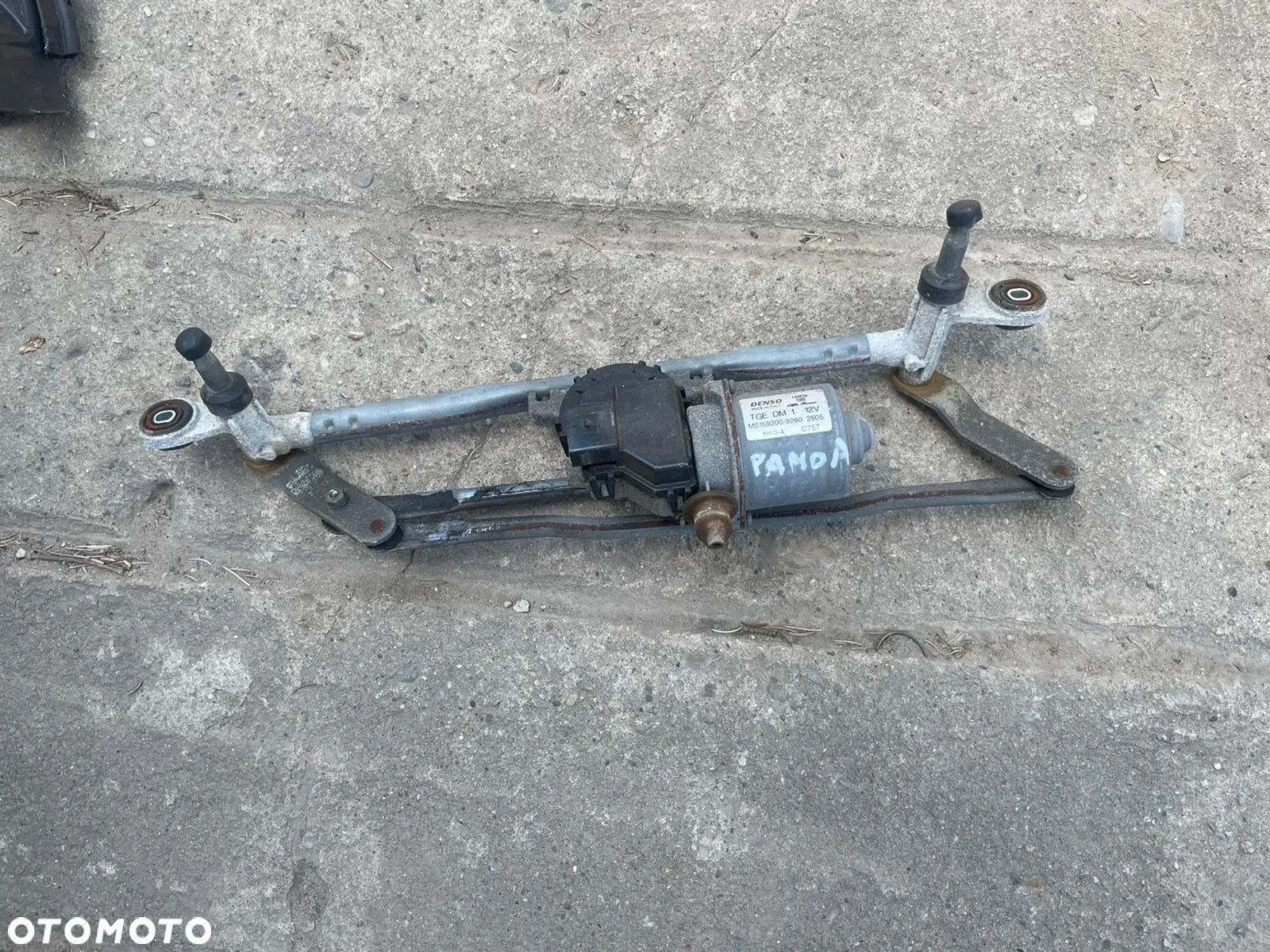 Silniczek silnik wycieraczki Fiat Panda III 3 MS159200-9260 159200-9260 - 1