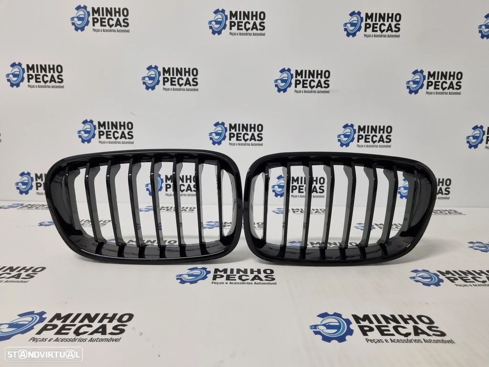 Grelhas Frontais BMW (F20/F21) Pré LCI 1 Lâmina - 1