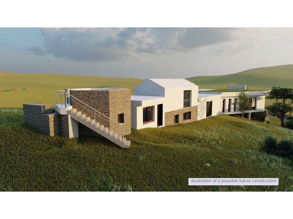 Quinta com 1,2ha e ruína para recuperar - Vista Castelo de Monsaraz... - Grande imagem: 5/30