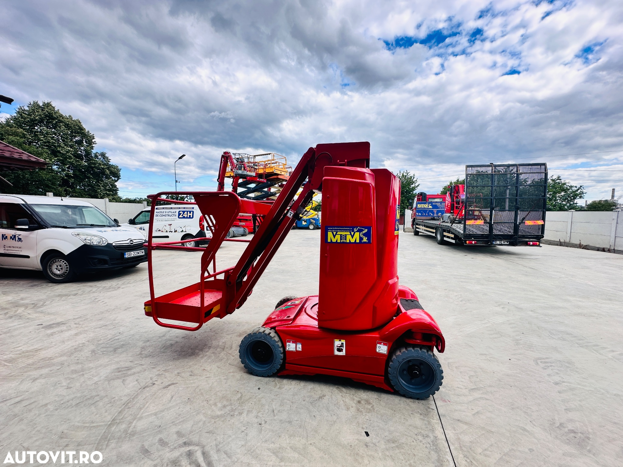 Haulotte Star 10 din 2014 Nacela electrica cu brat 10 metri - 6