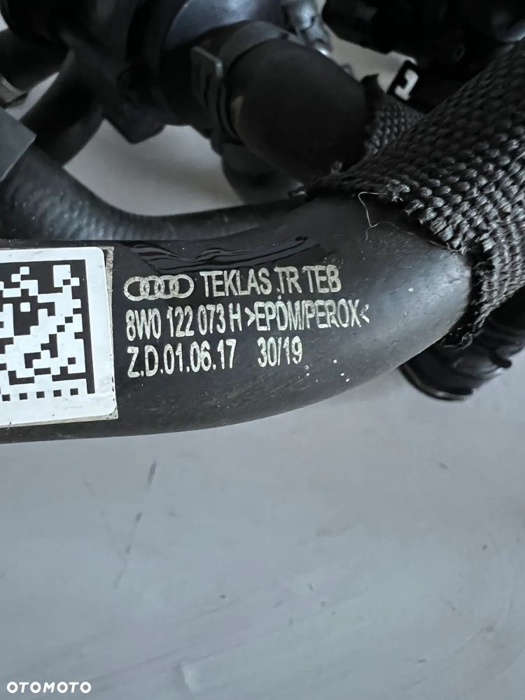 DODATKOWA POMPA WODY WĘŻE WODY A5 8W KOMPLET ORYG 8W01220550 8W0121400B 8W0121448P 8W0121073H 06H121601N 06H121601Q AUTOMAT 2,0 BENZ - 8
