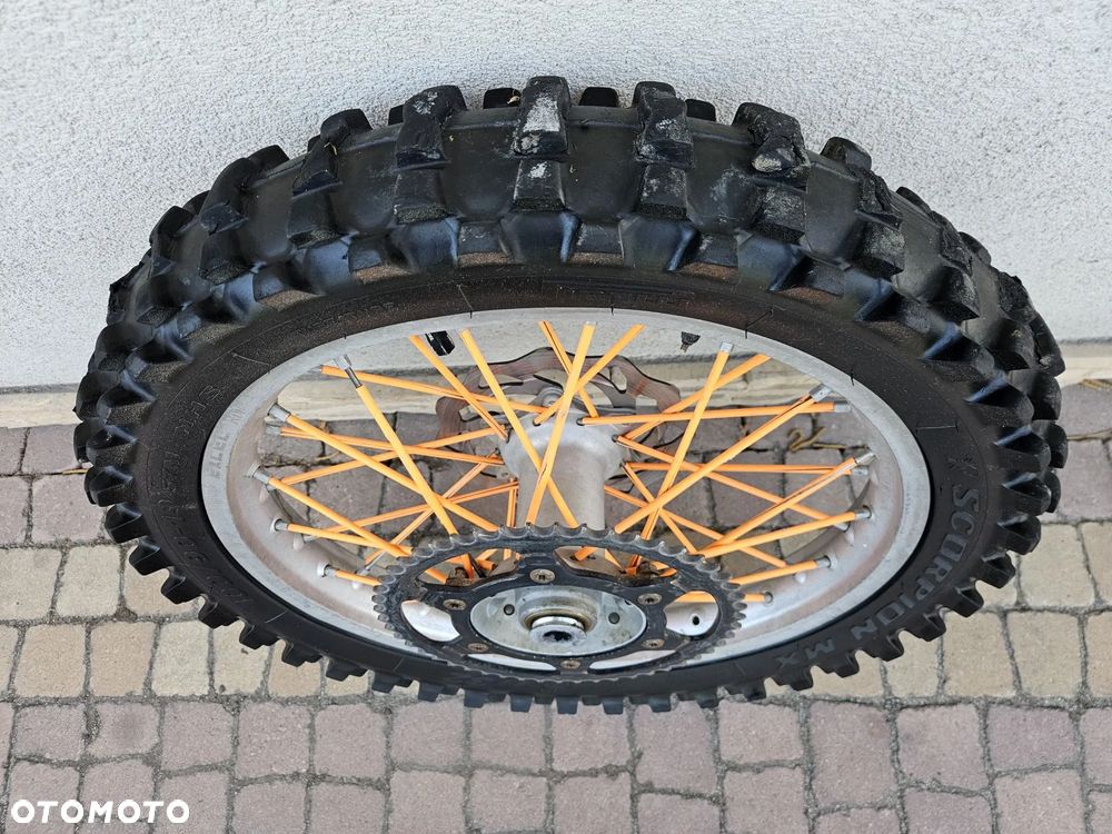 KTM EXC SX SXF FELGA KOŁO TYŁ 19 OŚ 20mm 450 400 250 125 350 530 525 KOŁO EXCEL - 10