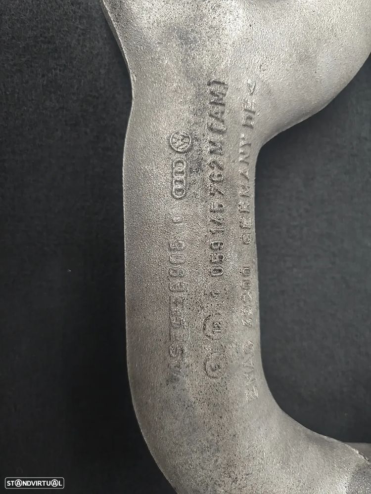 Coletor admissão colector 3.0 tdi v6 audi 2009- - 9