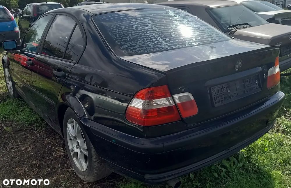 BMW 318i E46 klapa drzwi zderzak głowica skrzynia lampa reflektor felgi - 4