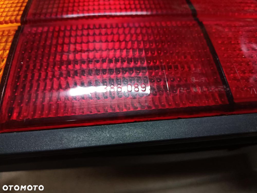 Lampa tył tylna lewa prawa szeroka wkład BMW E30 sedan coupe - 4
