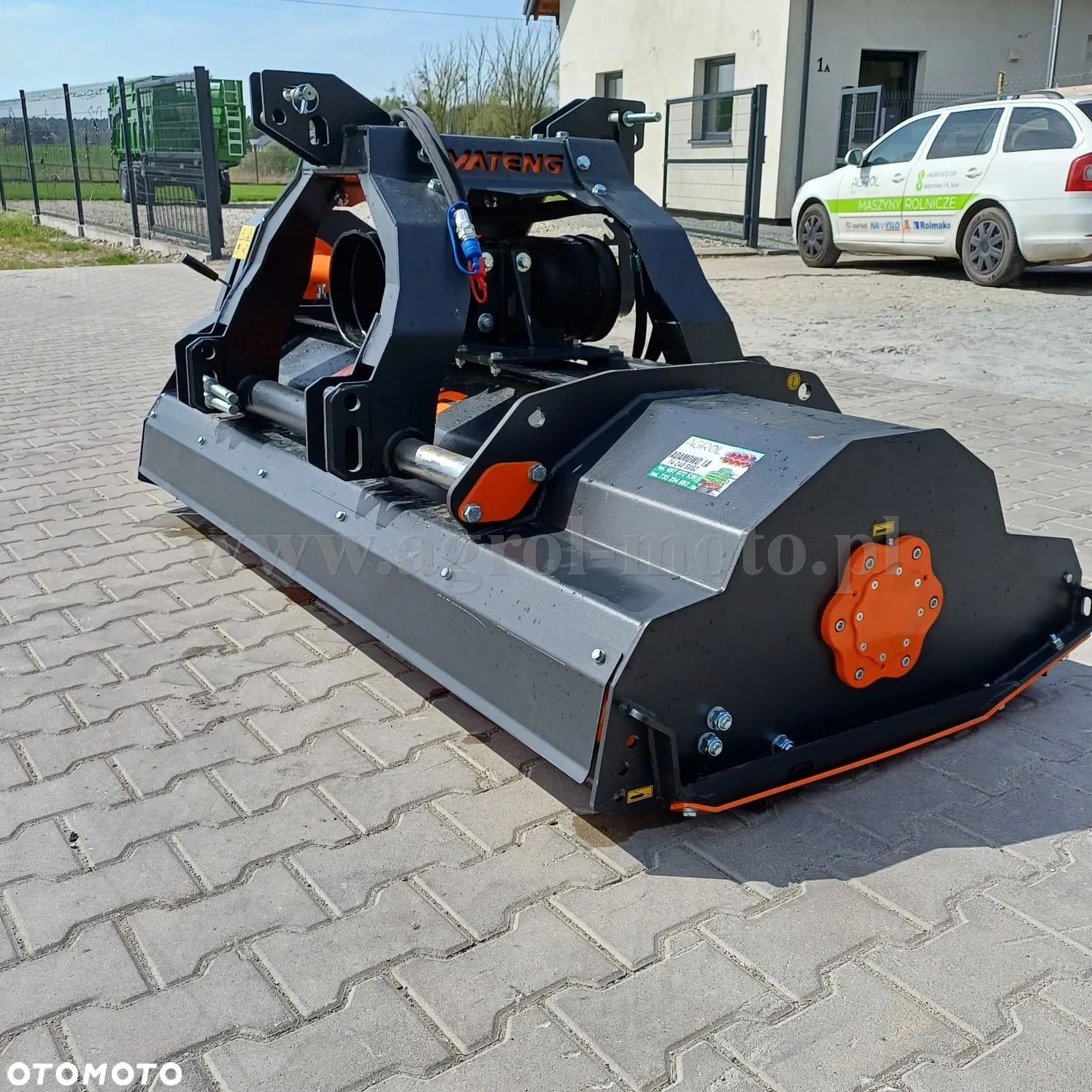 Kosiarka bijakowa mulczer przednia tylna 180 - 240cm TALEX STARK ORKA - 1