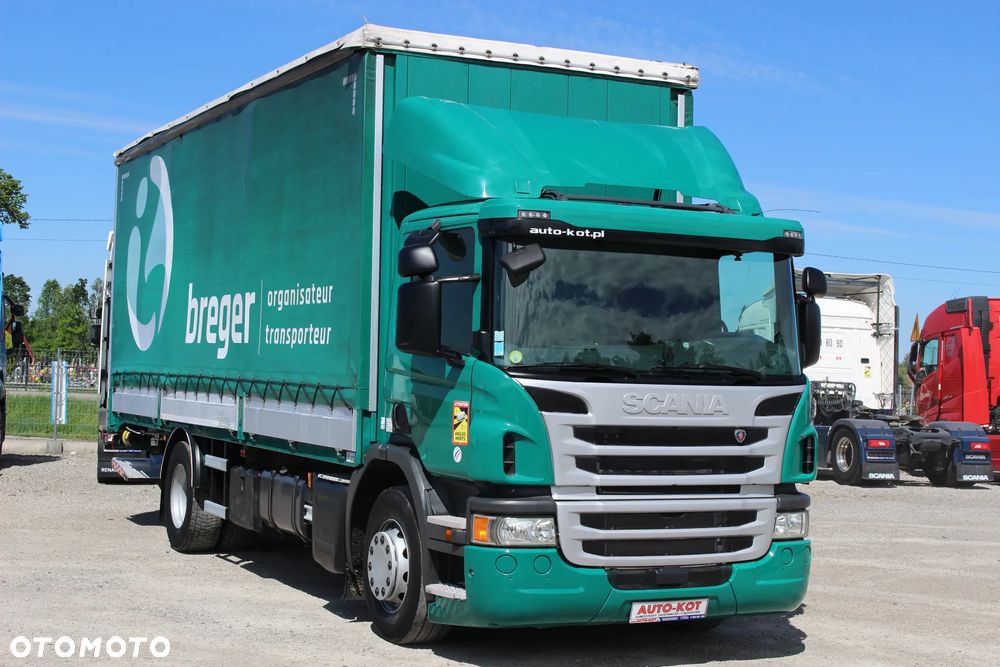 Scania P280 / BURTO-FIRANKA/18 PALET /DMC 19T/ WINDA/SERWIS FR / SUPER STAN / - 1