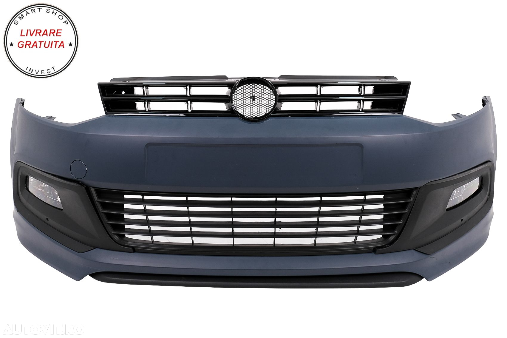 Pachet Exterior Complet VW Polo 6R 6C (2010-2017) R-Line Design- livrare gratuita - 2