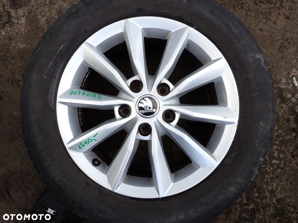 SKODA OCTAVIA III KOLA ALUFELGI Z OPONAMI 16 CALI - 6