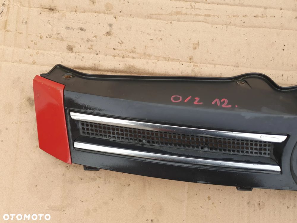 ATRAPA PRZÓD PRZEDNIA GRILL GRIL FIAT PANDA LIFT FL CZERWONA 199/A - 4