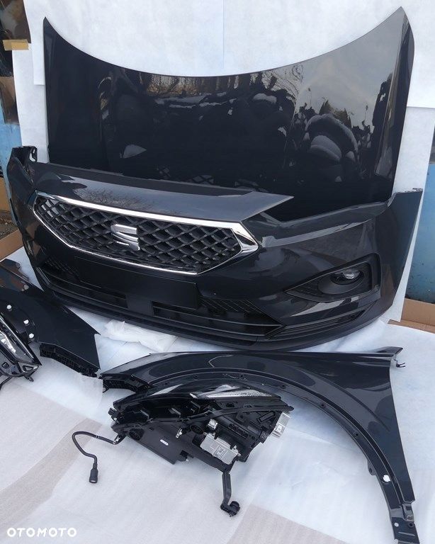 dw seat tarraco zderzak 6pdc maska błotniki ledy pas 5fj941008j 5fj941007j - 3