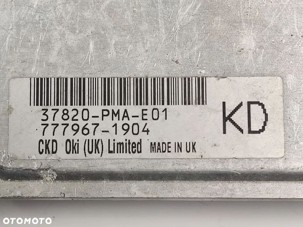 HONDA CIVIC VII 1.4i 2001-2005r Sterownik Silnika Komputer Immobilizer Kluczyk - 14