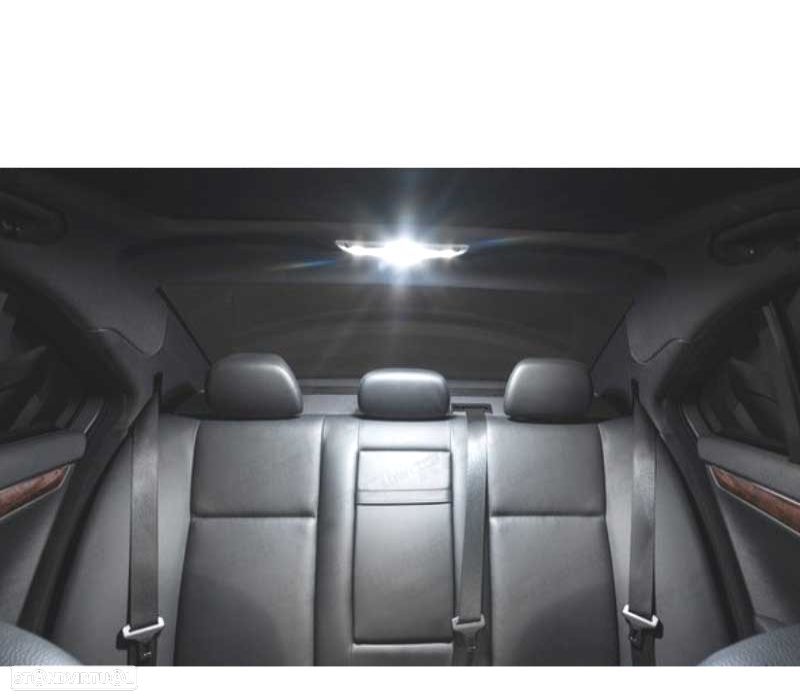 KIT COMPLETO DE 15 LÂMPADAS LED INTERIOR PARA MERCEDES CLASE C S205 ESTATE WAGON C160 C180 C200 C22 - 7