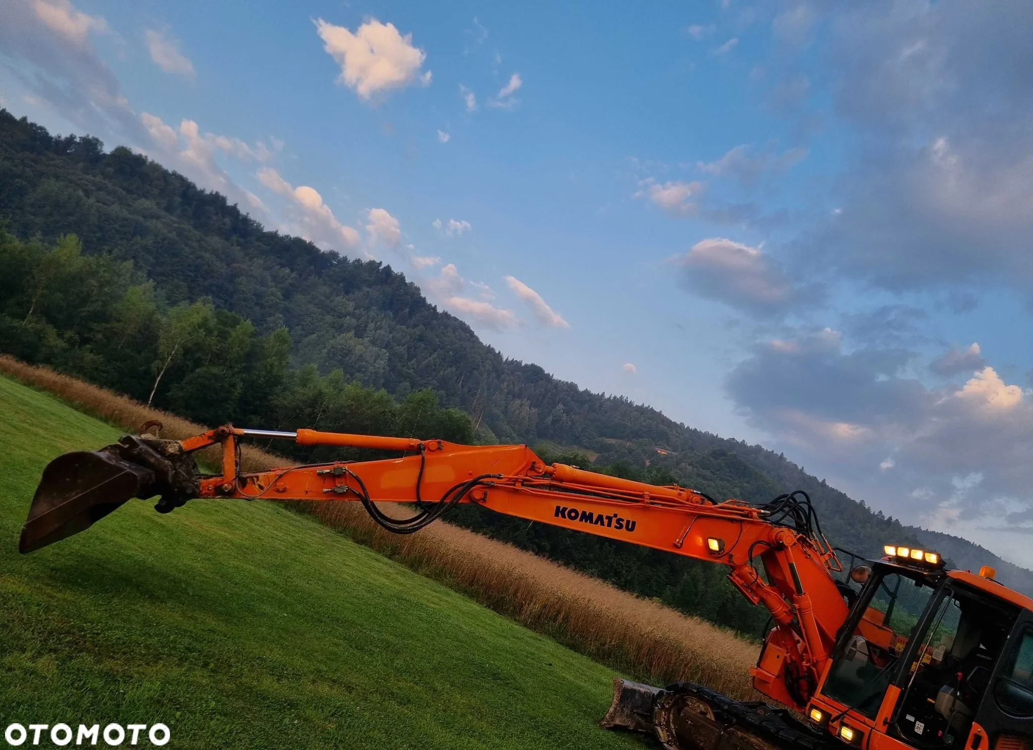 Komatsu Koparka 15 ton PC138US-10 3x Łamane ramię Klima 2017r z Norwegii 5100mt centr.smarowanie Jak Nowa z Norwegii - 4