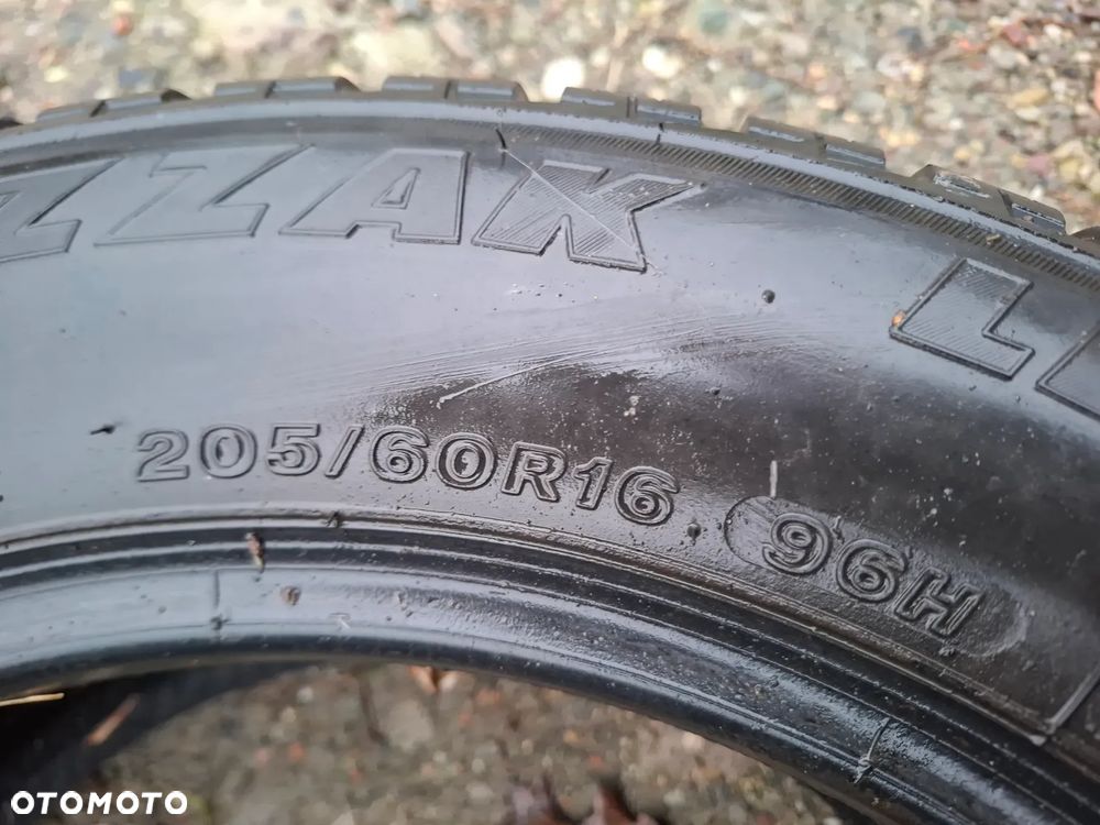 OPONY ZIMOWE BRIDGESTONE 205 60 R16 5-6MM SLASK WYSYLKA - 4