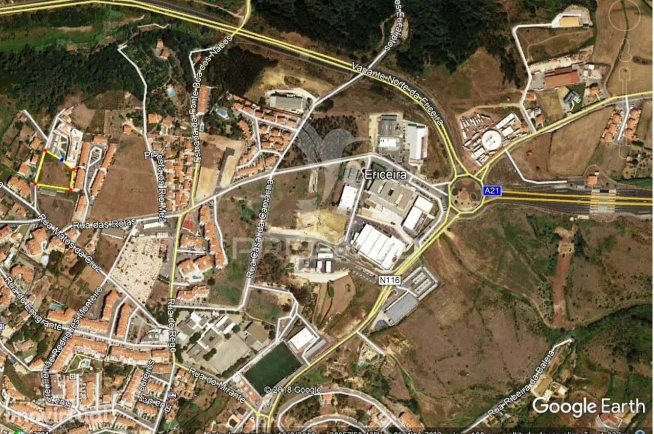 Terreno Urbano c/ Projeto  | Ericeira - Grande imagem: 3/10