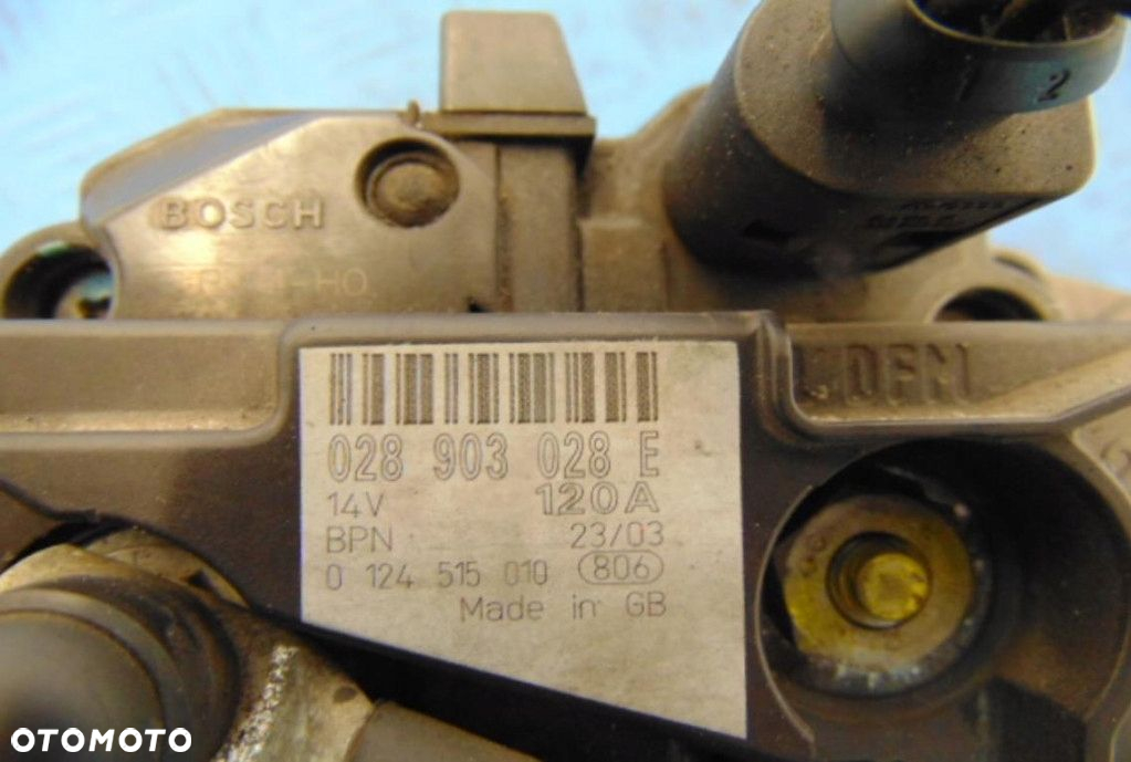 VOLKSWAGEN GOLF IV 1.9TDI ALTERNATOR 028903028E - 7