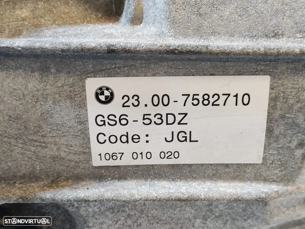 Caixa Manual 6 Velocidades ZF S6-53 BMW N57D30 GS6-53DZ - JGL 7582710 - 8