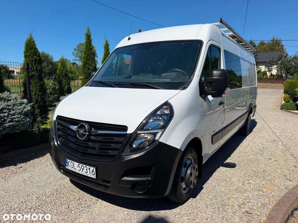 Opel Movano L4H2 Na bliźniaku HAK Bagażnik dachowy + drabinka Klima Tempomat Czujniki Kamera cofania Holenderka - 2