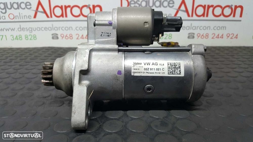 MOTOR DE ARRANQUE VOLKSWAGEN POLO (6C1) ADVANCE BLUEMOTION - 2