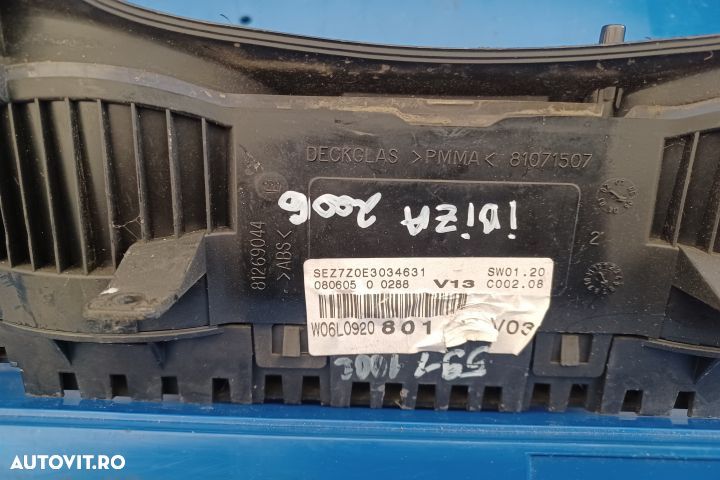 Ceasuri bord W06L0920801 MX1253 Seat Ibiza 3 6L [2002 - 2006] - 2