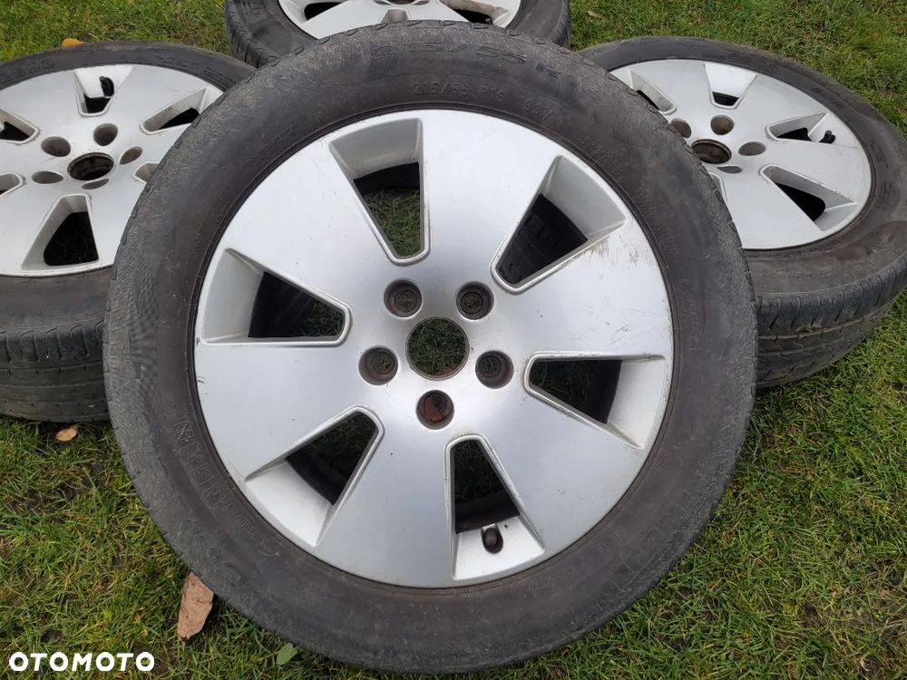Koła 215/55/16 felgi aluminiowe 5x112 7,6x16 et45 Audi A6 C6 VW - 2
