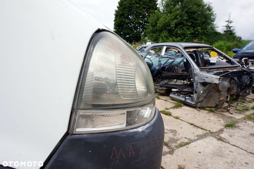 MASKA ZDERZAK BŁOTNIKI LAMPY MASTER II LIFT O389  RENAULT 2003-2010 BIAŁY PRZÓD KOMPLETNY - 21
